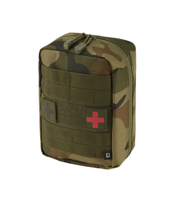 Grande pochette premiers secours Molle&nbsp;Brandit Woodland (US)