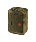 Grande pochette premiers secours Molle&nbsp;Brandit Woodland (US)