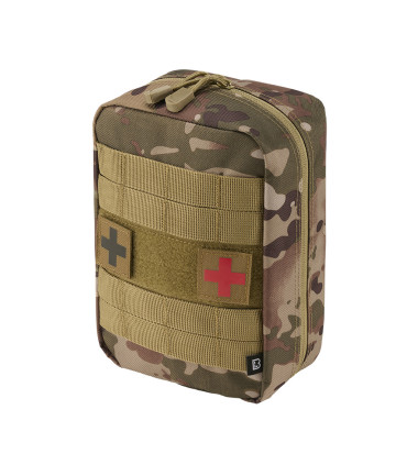 Grande pochette premiers secours Molle&nbsp;Brandit&nbsp;Tactical camo