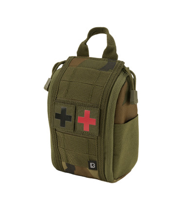 Pochette premiers secours Premium Molle Brandit Woodland (US)