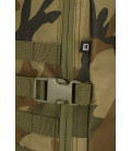 Grand Sac à Dos US Cooper avec Patch Brandit&nbsp;Camouflage Woodland (US)