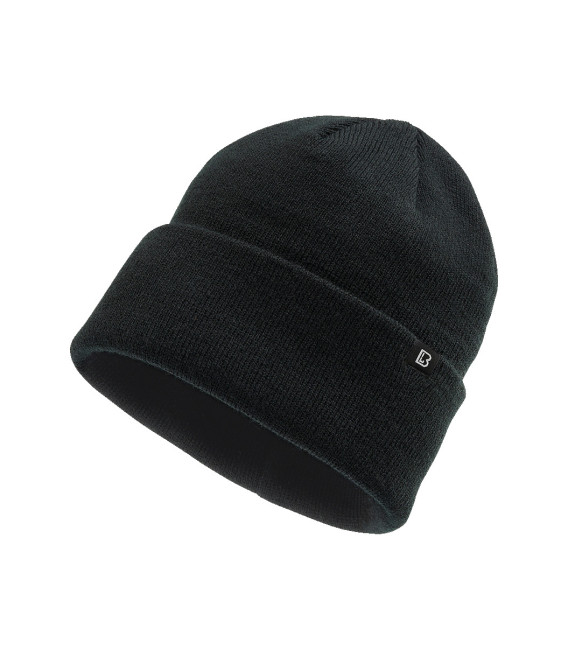 Bonnet en maille fine Brandit Noir