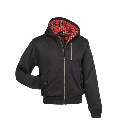 Veste d'hiver à capuche Lord Canterbury&nbsp;Noire Brandit Noir