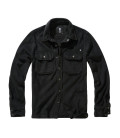 Chemise polaire Jeff à manches longues&nbsp;Brandit Noire