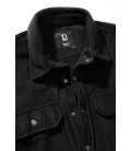 Chemise polaire Jeff à manches longues&nbsp;Brandit Noire