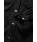 Chemise polaire Jeff à manches longues&nbsp;Brandit Noire