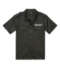 Chemise US Security Manche Courte Noir Brandit