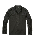 Chemise US à manches longues "Security"&nbsp;Noir Brandit