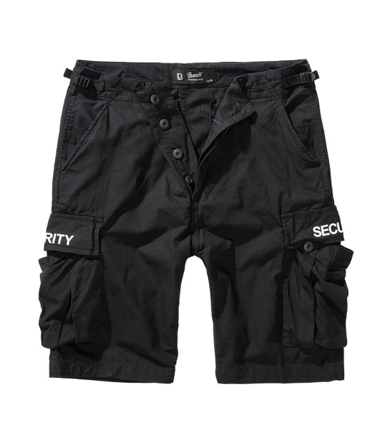 Short ripstop BDU Brandit Noir "Security"