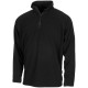 Chemise, Troyer, micropolaire, manches longues, noir