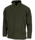 Chemise, Troyer, micropolaire, manches longues, olive, 200g/m²