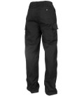 Pantalon moleskine noir délavé