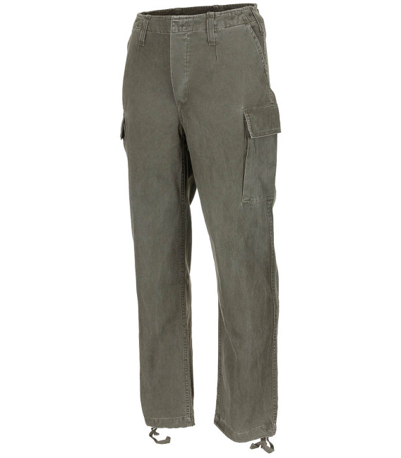 Pantalon moleskine Kaki délavé