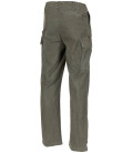 Pantalon moleskine Kaki délavé