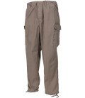 Pantalon moleskine Kaki délavé Grandes tailles &nbsp;
