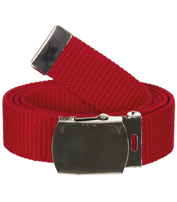 Ceinture, rouge, 3 cm,