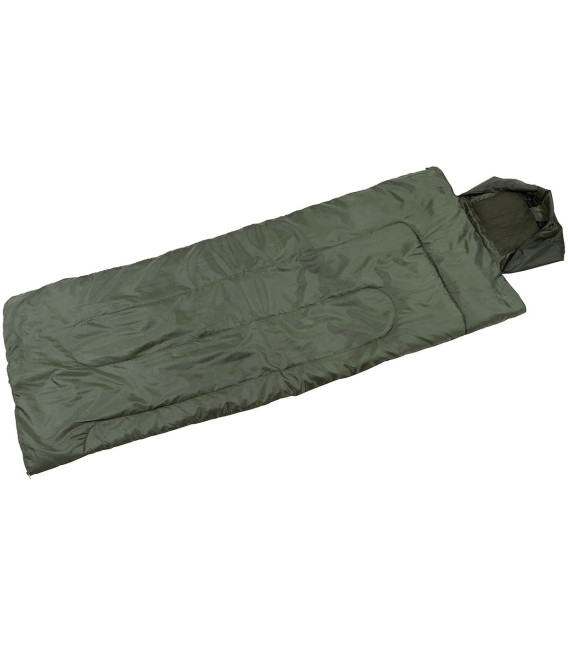 Sac de couchage pilote Kaki 2 couches