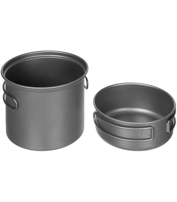 Gamelle en Titane, casserole et poêle