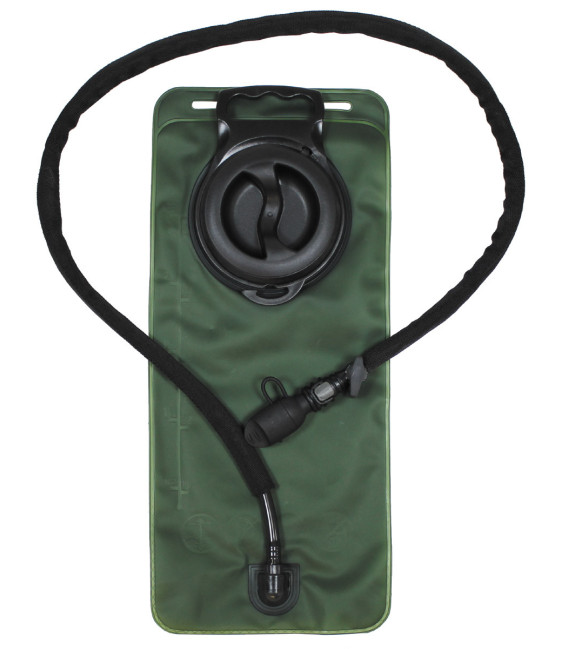 TPU poche a eau, 2,5 l, tuyau d'hydration - Surplus militaire