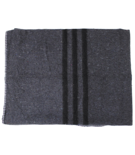 Couverture bivouac, anthracite, 200x150cm, 600g/m² - Surplus militaire