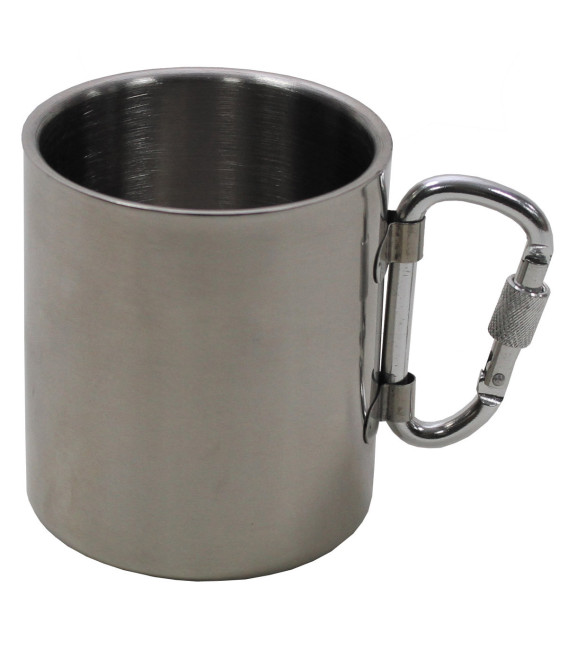 mug, isotherm, a double paroi, mousqueton, 300 ml - Surplus militaire