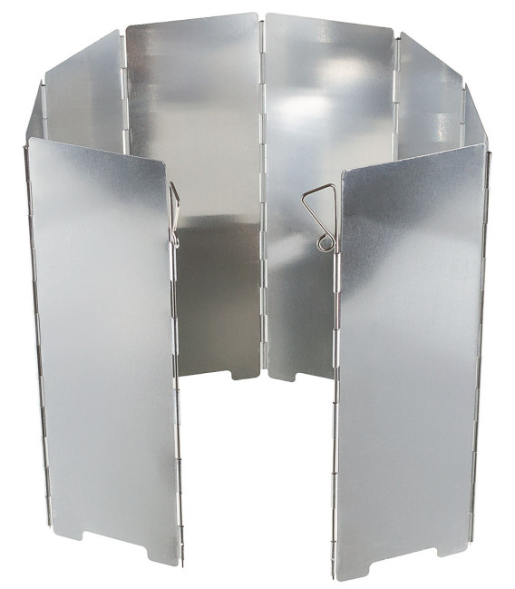 Brise-vent en alu pliable 8 lattes, 67x 24 cm - Surplus militaire
