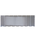 Brise-vent en alu pliable 8 lattes, 67x 24 cm - Surplus militaire