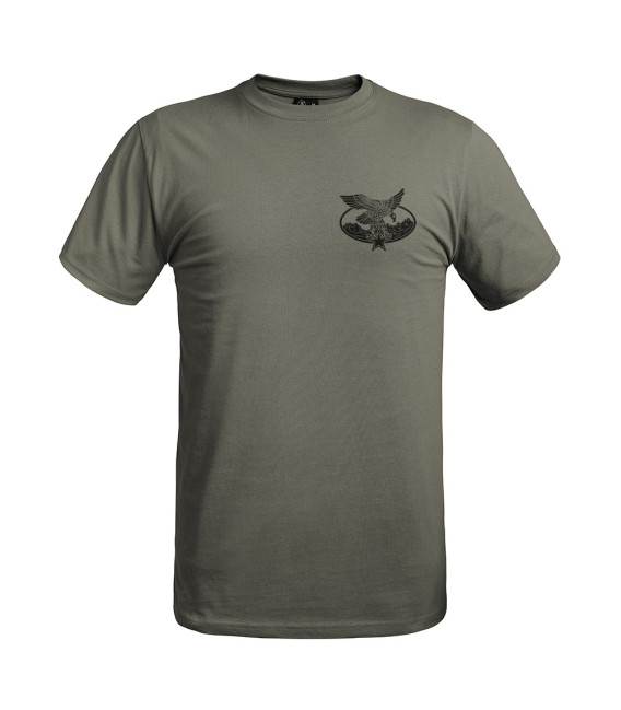 T-shirt Strong Troupes de Montagne vert olive A10 Equipment