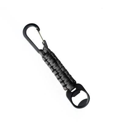 Porte-clés paracorde décapsuleur Noir A10 Equipment