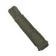 Paracorde Expédition L. 15 m x Ø 5 mm vert olive