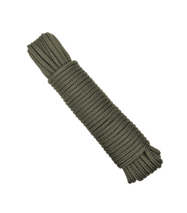 Paracorde Expédition L. 15 m x Ø 5 mm vert olive