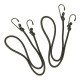 Lot de 2 sandows Expédition L. 75 cm x Ø 6 mm Vert Olive A10 Equipment