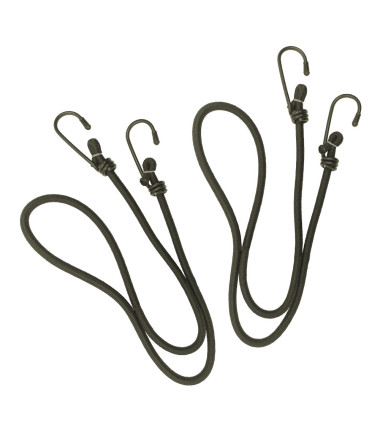 Lot de 2 sandows Expédition L. 75 cm x Ø 6 mm Vert Olive A10 Equipment