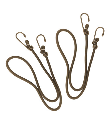 Lot de 2 sandows Expédition L. 75 cm x Ø 6 mm Tan A10 Equipment