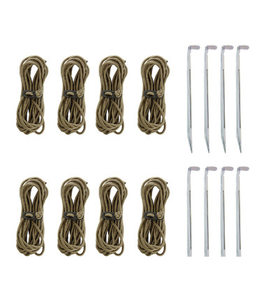 Kit fixation bâches terrain Expédition 20 pièce A10 Equipment