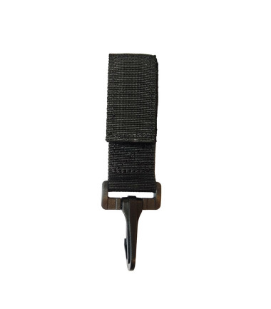 Porte-clés mousqueton Sécu-One Noir A10 Equipment