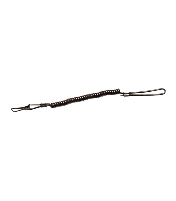 Dragonne de sécurité réglementaire Kevlar 120 cm noir Cev