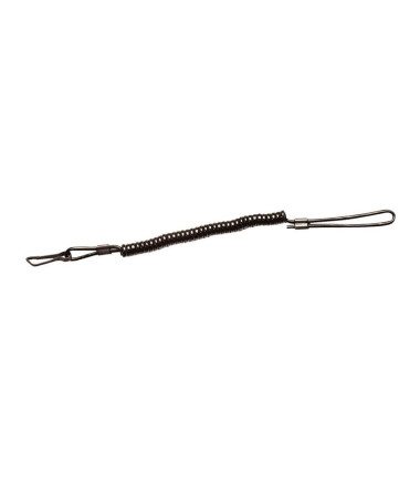 Dragonne de sécurité réglementaire Kevlar 120 cm noir Cev