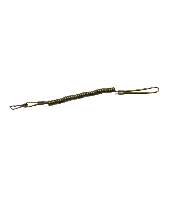 Dragonne de sécurité réglementaire Kevlar 120 cm vert olive Cev