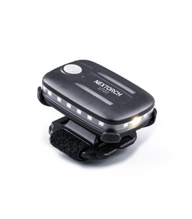 Lampe rechargeable fixations multiples UT22 - éclairage blanc + strobe rouge/bleu - 11 lumens Nextorch