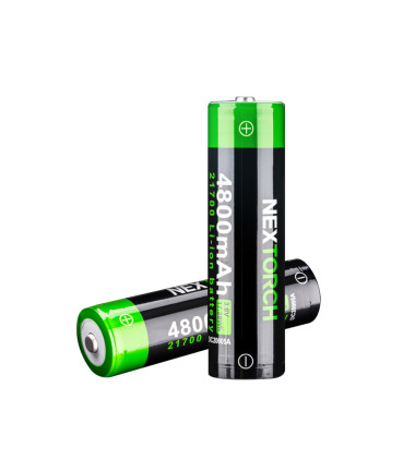 Batterie rechargeable 21700 3.6V 4800 mAh Nextorch