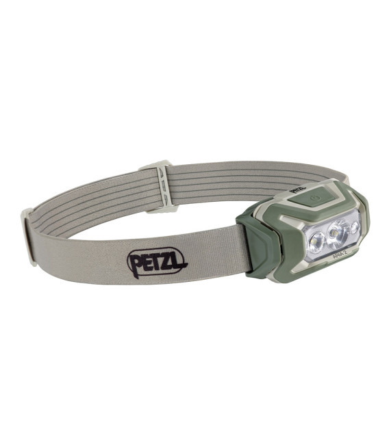 Lampe frontale Hybrid Aria 2 tan - éclairage blanc, rouge, vert et bleu - 450 lumens Petzl