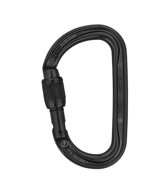 Mousqueton asymétrique léger sac étanche à verrouillage Twist-Lock Petzl