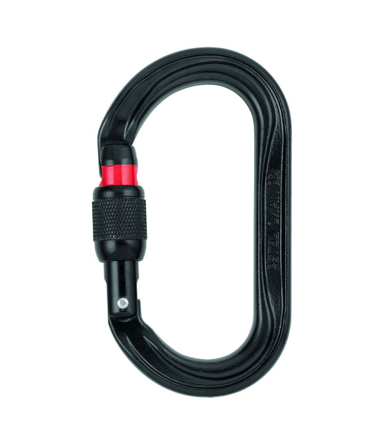 Mousqueton ovale à haute résistance Oxan à verrouillage Screw-Lock Petzl