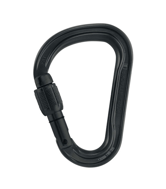 Mousqueton asymétrique ultra-léger Attache à verrouillage Screw-Lock Petzl