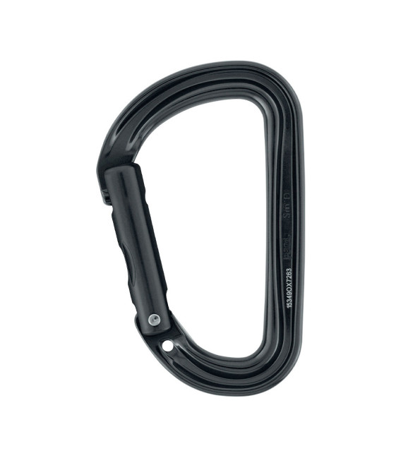 Mousqueton asymétrique ultra-léger Sm'D sans système de verrouillage Petzl