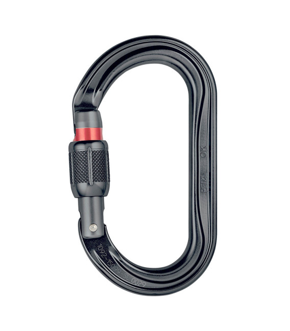 Mousqueton ovale OK à verrouillage Screw-Lock Petzl