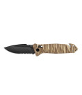 Couteau de poche Cac S200 serration PA6 Vengeur Edition tan TB Outdoor