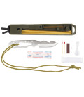 couteau FOX TYPE,"JUNGLE II", alu poignee, diff. acc. - Surplus militaire