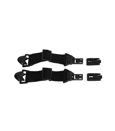 Système de fixation sur casque tactique pour masque balistique Spear noir